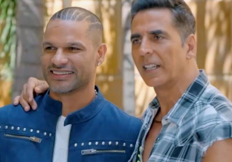 Akshay Kumar Joins Forces with Shikhar Dhawan for Premiere Episode of “Dhawan Karenge”