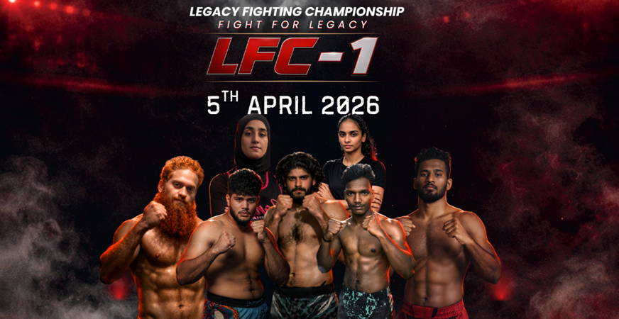 India’s Combat Sports Gets a Major Boost as Legacy Fighting Championship (LFC) Announces High-Scale MMA Event in Hyderabad