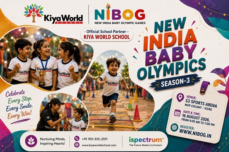 Kiya World School Partners with NIBOG Vizag 2026 to Celebrate Movement, Play and Early Childhood Development