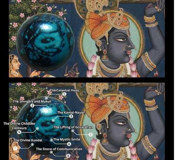 A One-in-a-Billion Geological Miracle: The Discovery of the ‘Swayambhu’ Lord Shrinathji Natural Chrysocolla Gemstone