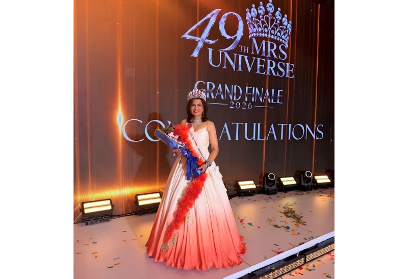 MIQS Dr. Manisha Kulshrestha Brings Glory to India at Mrs Universe 2026