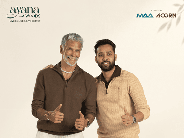Maa Acorn signs Milind Soman as the face of Ayana Woods, Bengaluru’s first longevity and wellness-anchored villa community